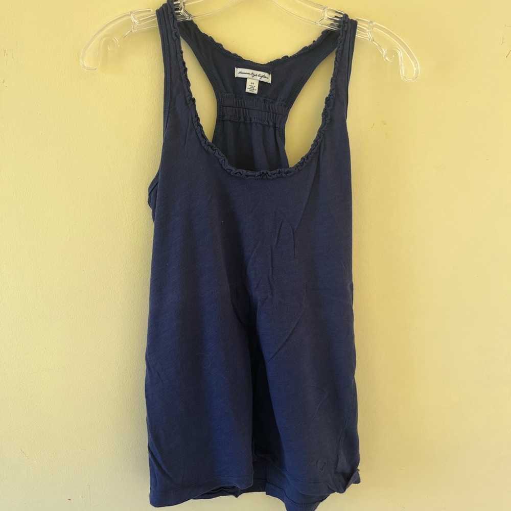American Eagle blue tank - Picture 3 of 4